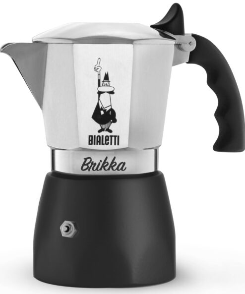 Bialetti New Brikka Mokapot (2 cup)