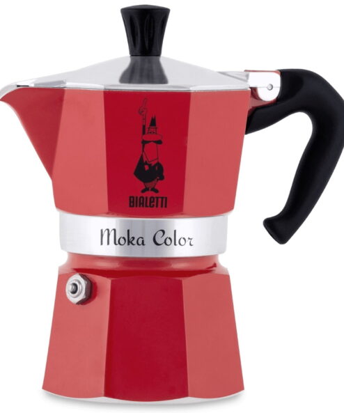 Bialetti Moka Express Kırmızı 3 Cup