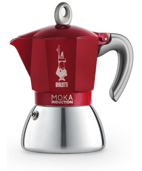 Bialetti İndüksiyon Mokapot Kırmızı (2 cup)