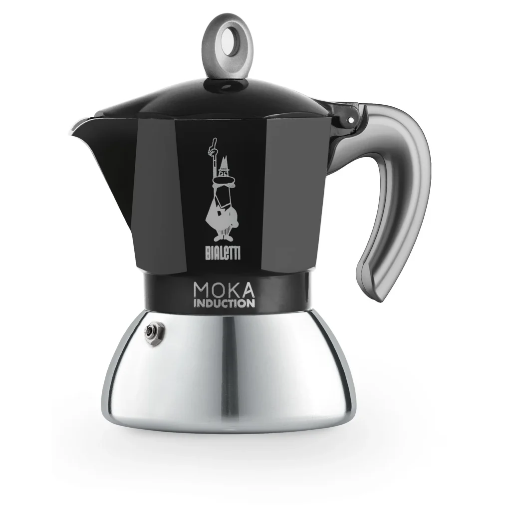 Bialetti İndüksiyon Mokapot Siyah 2 cup