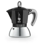 Bialetti İndüksiyon Moka Pot Siyah 2 cup