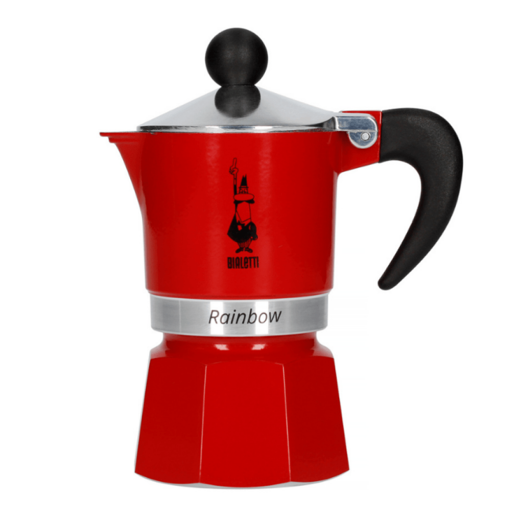 Bialetti Rainbow Kırmızı Mokapot (6 cup)