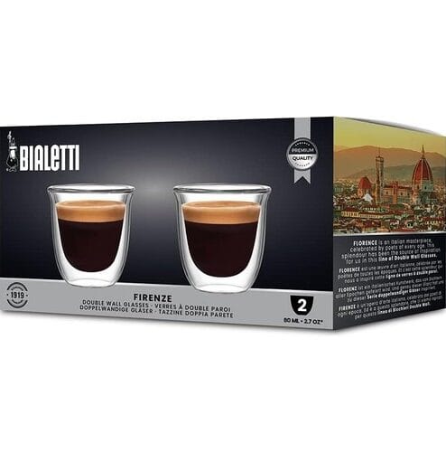 Bialetti Set 2'li Çift Cam Bardak 300 ml