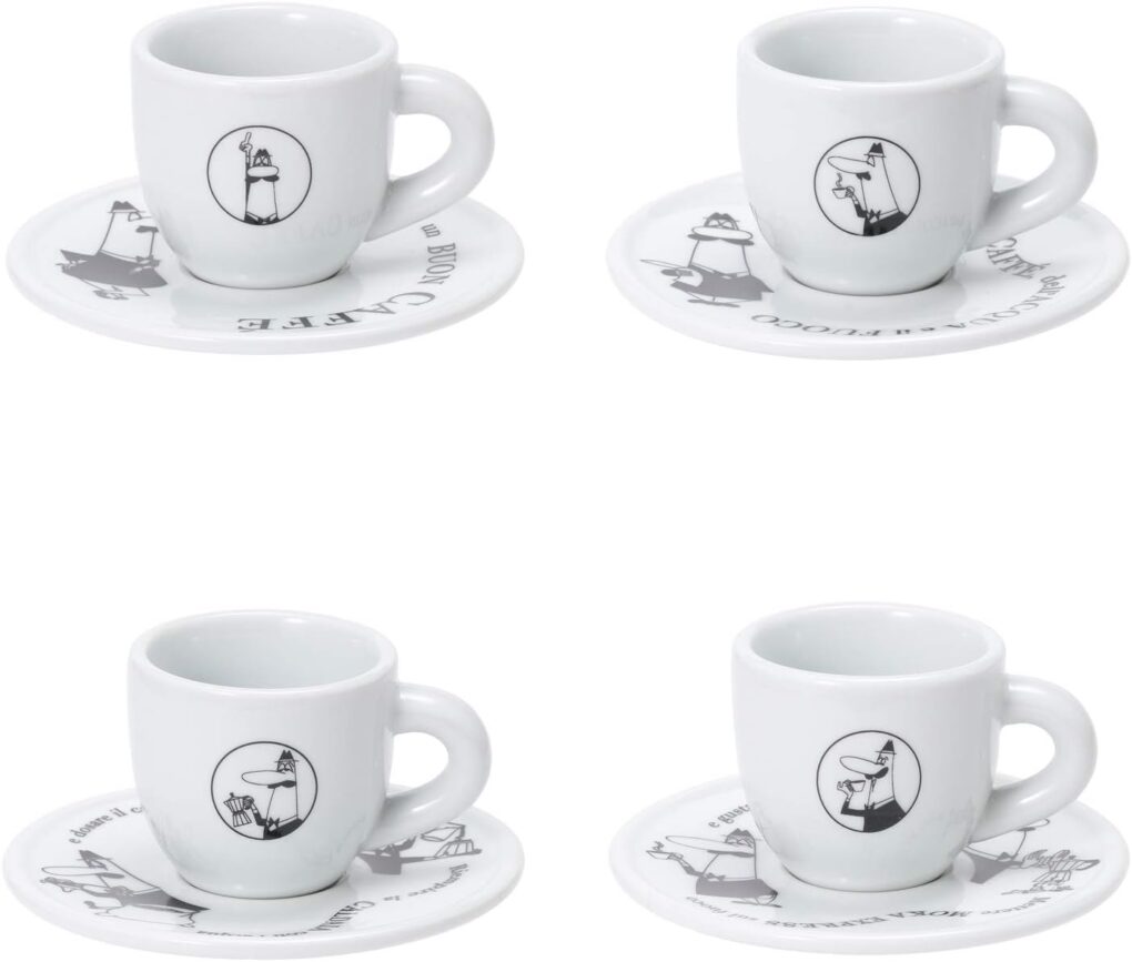 Bialetti Set 4'lü Carosello Espresso Fincan Seti