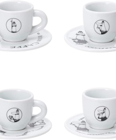 Bialetti Set 4'lü Carosello Espresso Fincan Seti