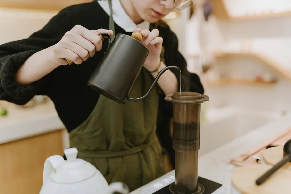 aeropress ile espresso yapımı