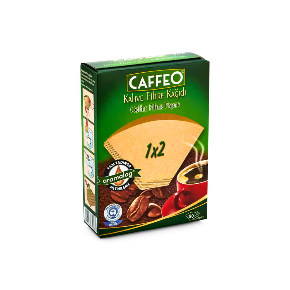 Caffeo 1x2/80 Kahve Filtre Kağıdı