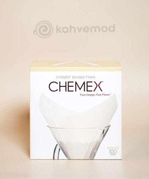 Chemex Squares Filtre Kağıdı 100 Adet 6-8 Cups