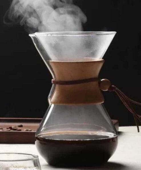 Epinox Pour Over Ahşap Tutacaklı 4 Cup