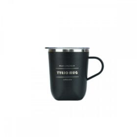 Tyeso Cubic Mug Vakumlu Paslanmaz Çelik Kapaklı 300 ML(Siyah)