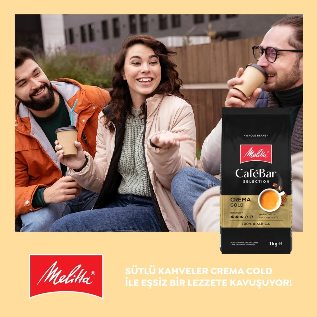 Melitta CafeBar Selection Crema Gold Çekirdek Kahve