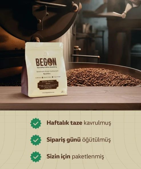 Nord Kivu Premium Espresso (Çekirdek) Kahve 250g