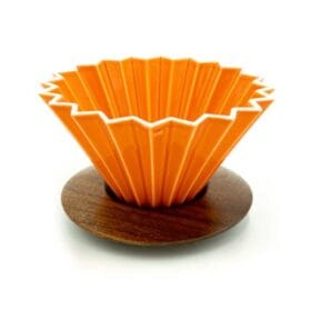 Epinox Ahşap Standlı Dripper, Turuncu