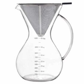 Epinox Filtreli Cam Kahve Demleme Sürahisi 1000 Ml