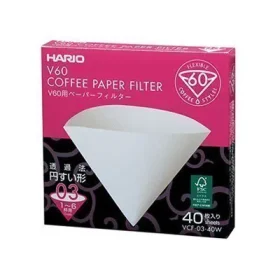 Hario V60 03 Dripper Filtre Kağıdı (40 Adet)