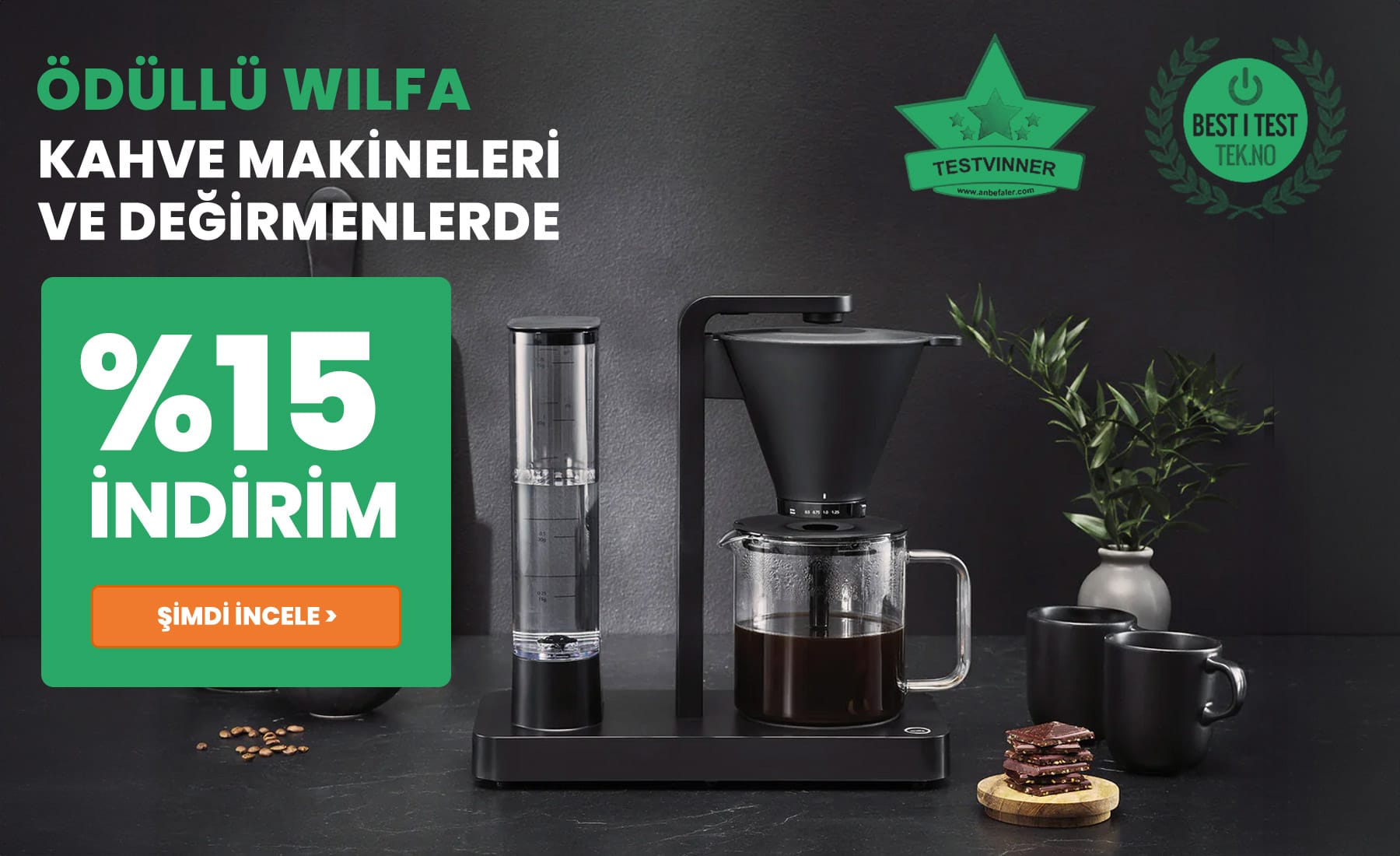 wilfa % 15 indirim